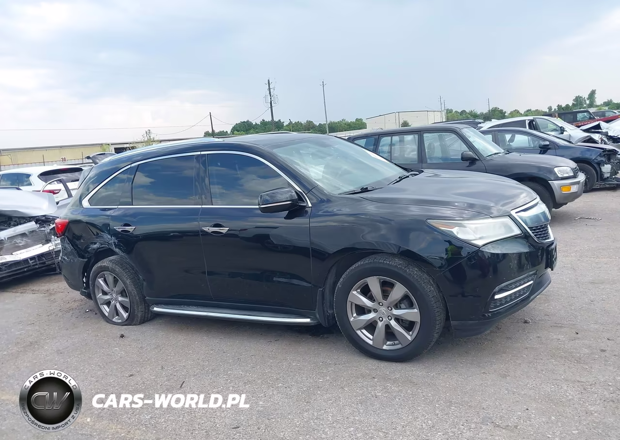 2014 Acura Mdx Advance Pkg W-Entertainment Pkg VIN:5FRYD4H83EB026219 - 13