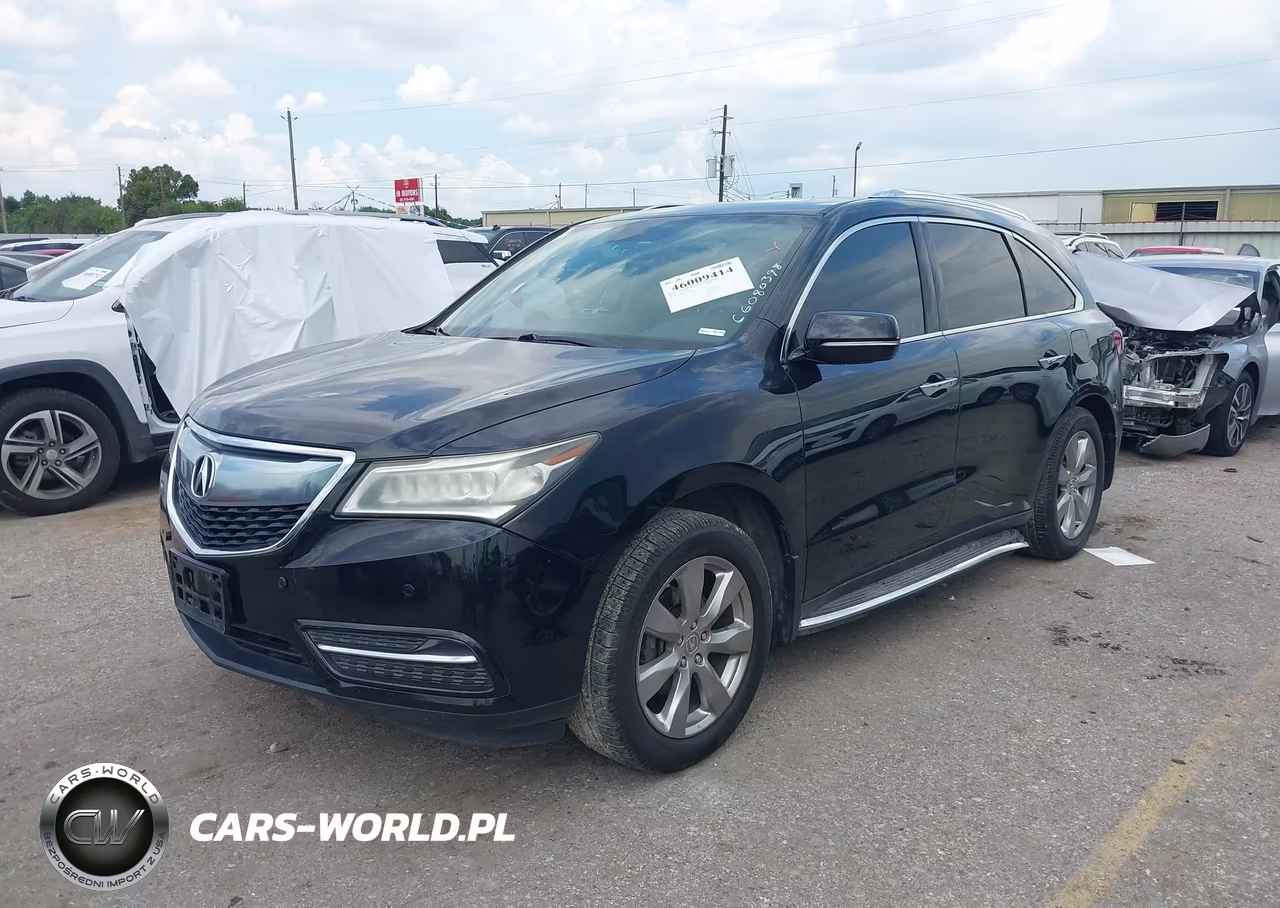2014 Acura Mdx Advance Pkg W-Entertainment Pkg VIN:5FRYD4H83EB026219 - 2