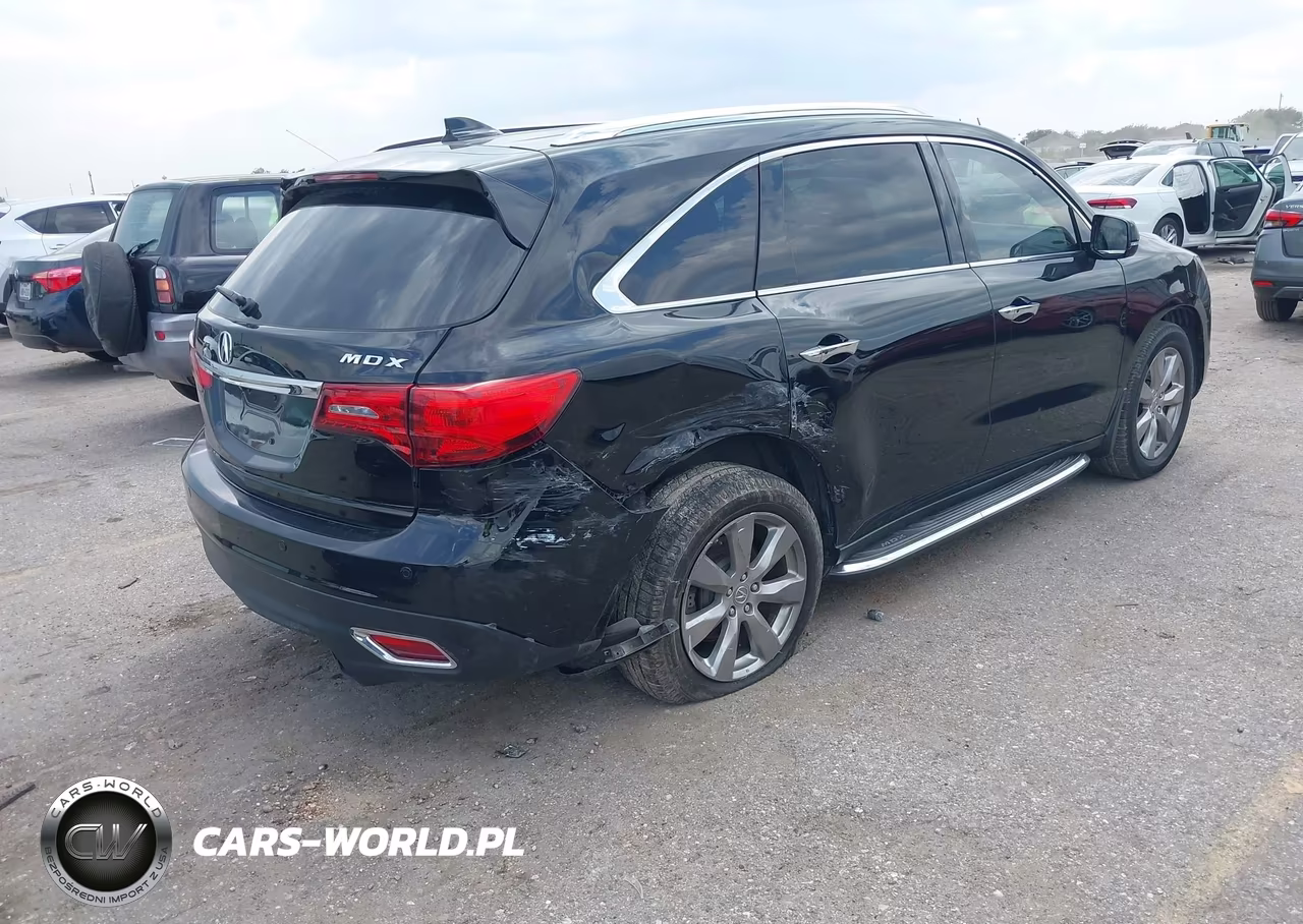 2014 Acura Mdx Advance Pkg W-Entertainment Pkg VIN:5FRYD4H83EB026219 - 4