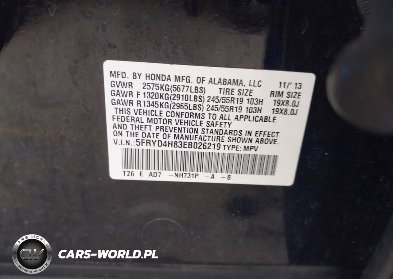 2014 Acura Mdx Advance Pkg W-Entertainment Pkg VIN:5FRYD4H83EB026219 - 9