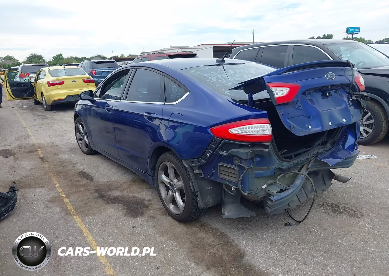 2016 Ford Fusion Se VIN:3FA6P0H75GR258036 - 3