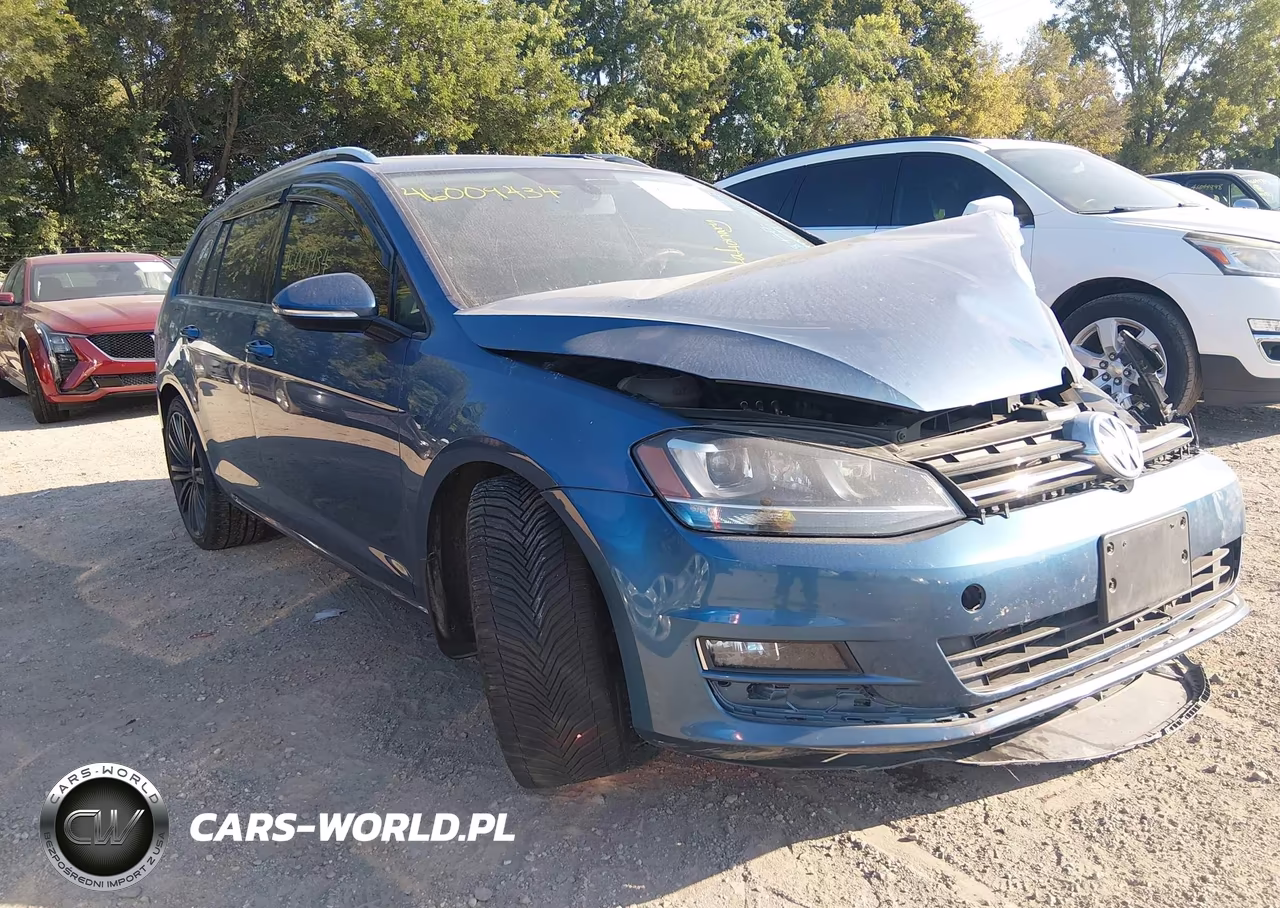 2015 Volkswagen Golf Sportwagen Tdi Sel 4-Door