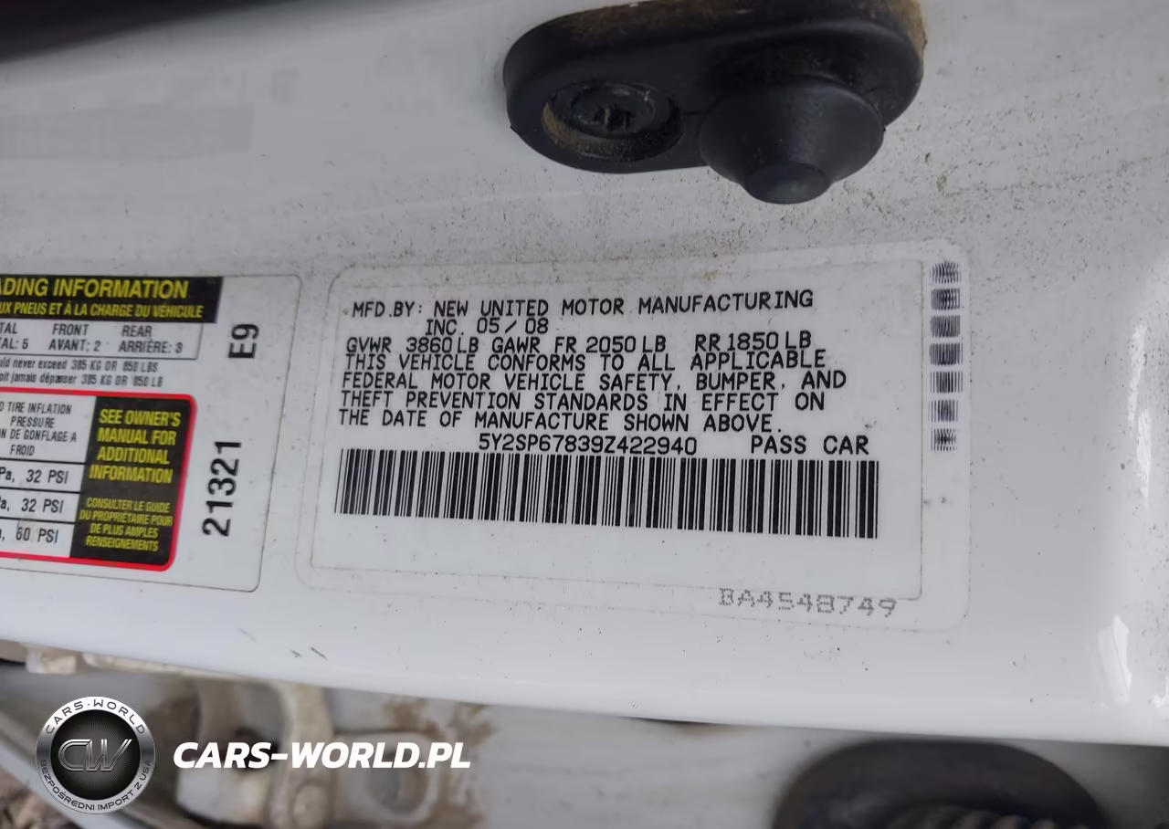 2009 Pontiac Vibe VIN:5Y2SP67839Z422940 - 9