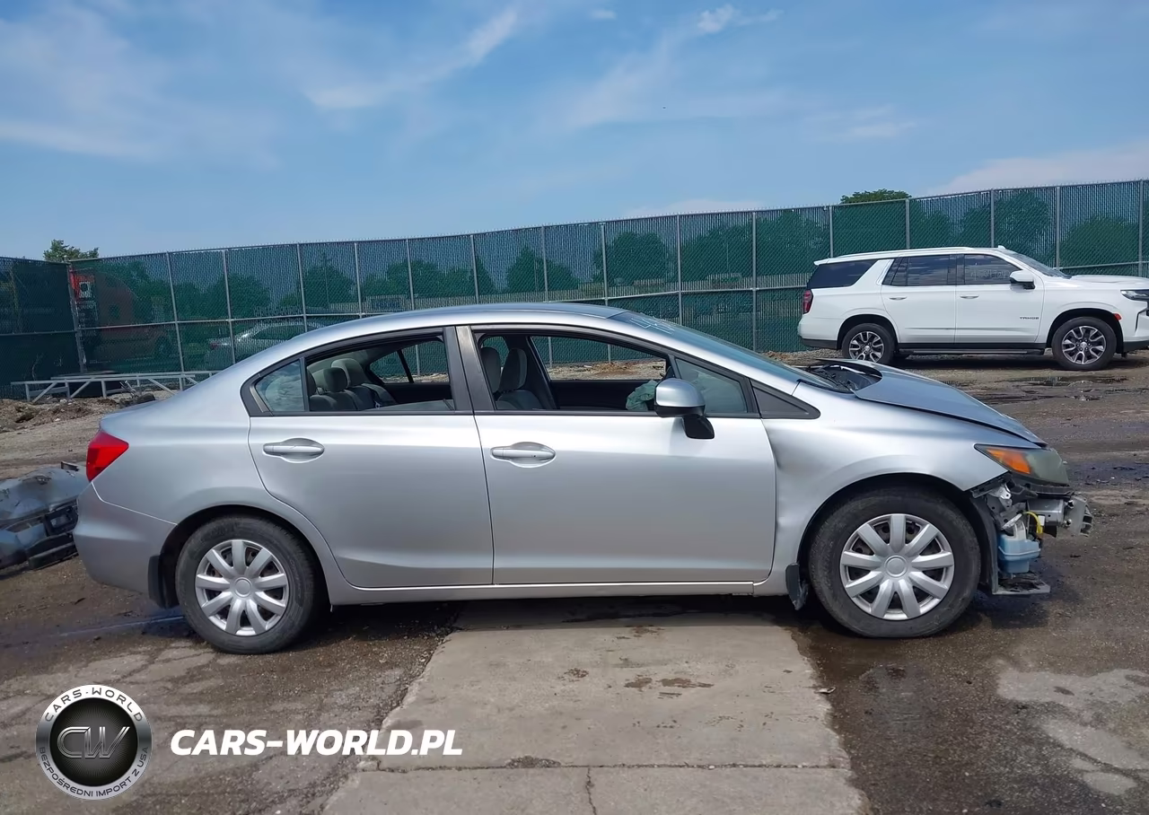 2012 Honda Civic Lx VIN:19XFB2F53CE110054 - 14