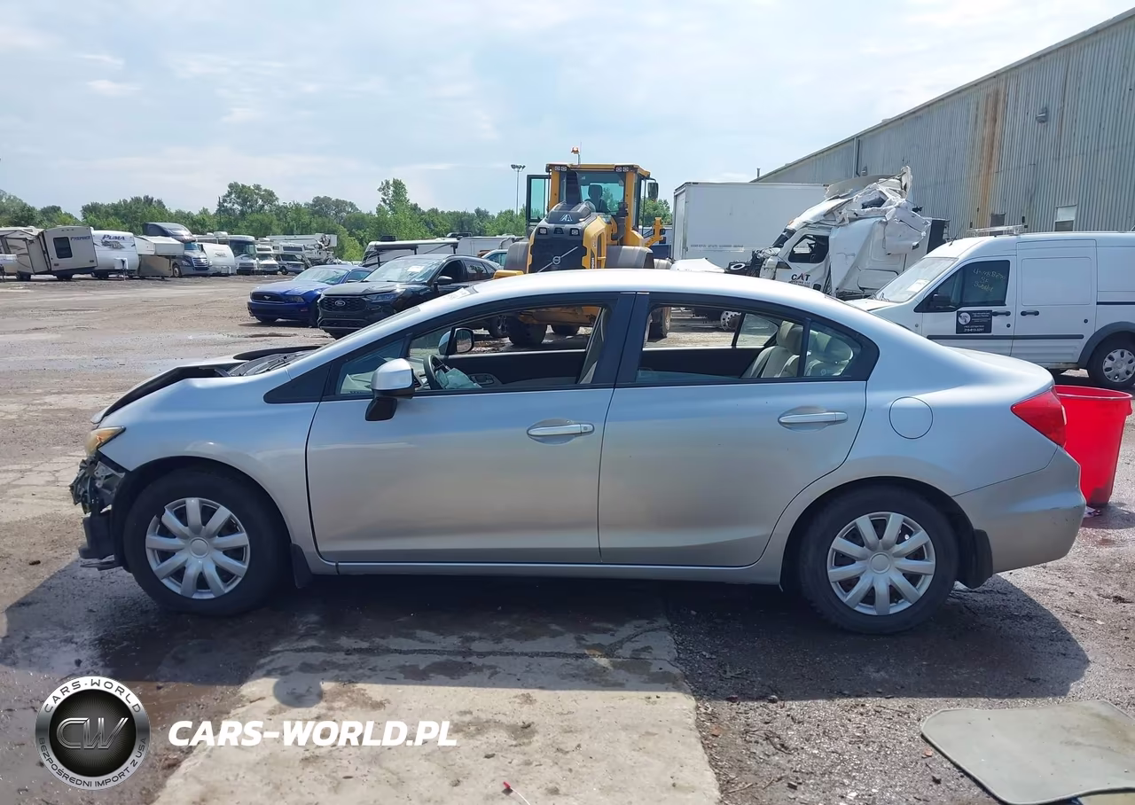 2012 Honda Civic Lx VIN:19XFB2F53CE110054 - 15