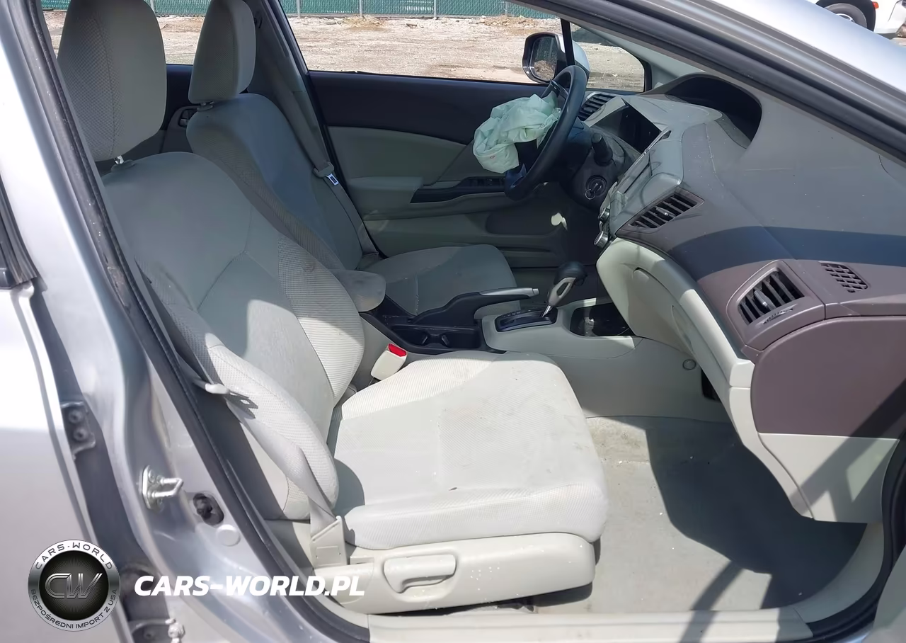 2012 Honda Civic Lx VIN:19XFB2F53CE110054 - 5