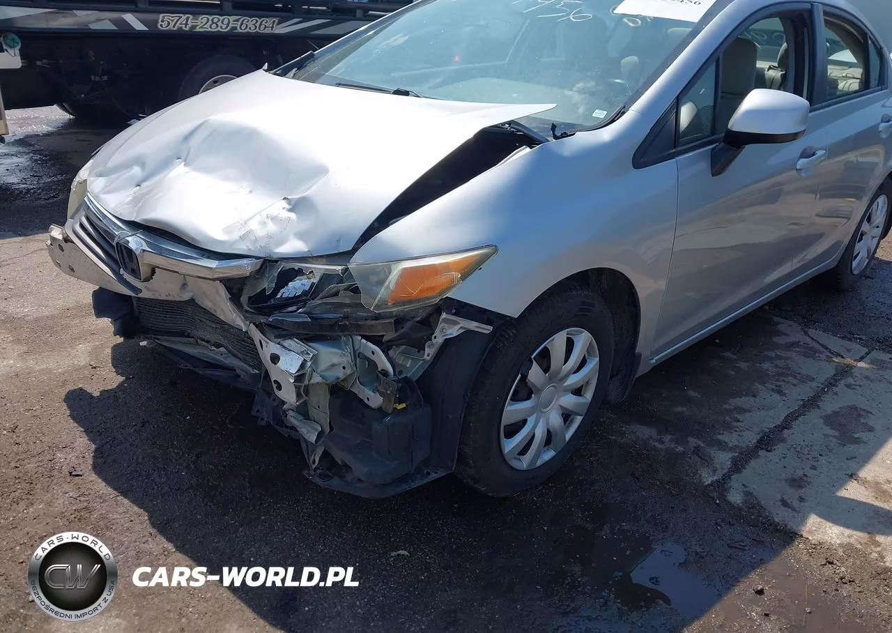 2012 Honda Civic Lx VIN:19XFB2F53CE110054 - 6