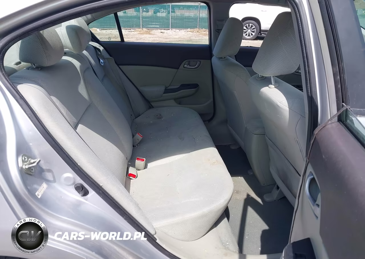 2012 Honda Civic Lx VIN:19XFB2F53CE110054 - 8