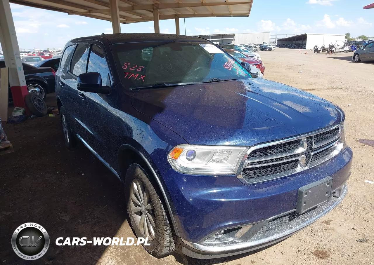 2017 Dodge Durango Sxt Awd VIN:1C4RDJAG3HC881025 - 1
