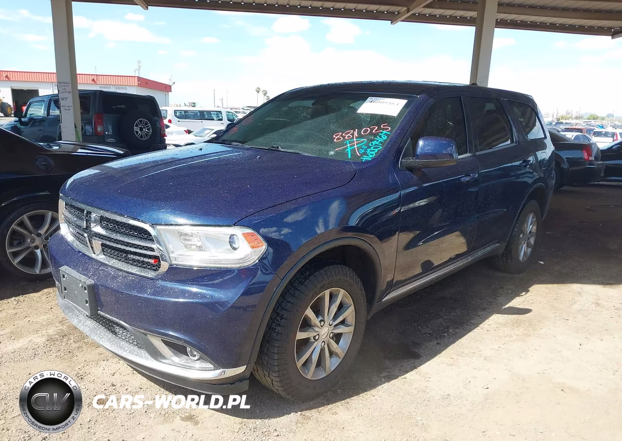 2017 Dodge Durango Sxt Awd VIN:1C4RDJAG3HC881025 - 2