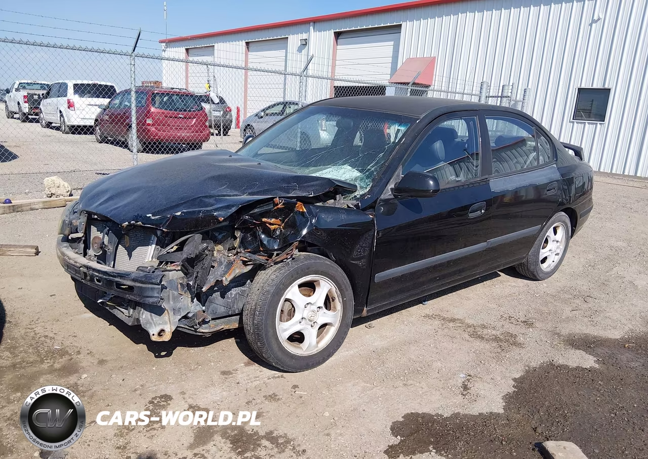 2003 Hyundai Elantra Gls-Gt VIN:KMHDN45D83U666604 - 2
