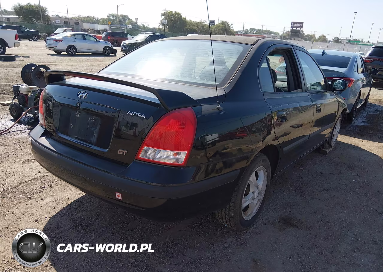2003 Hyundai Elantra Gls-Gt VIN:KMHDN45D83U666604 - 4