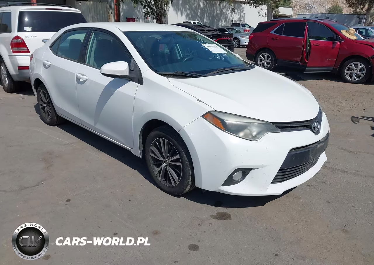 2016 Toyota Corolla Le Plus