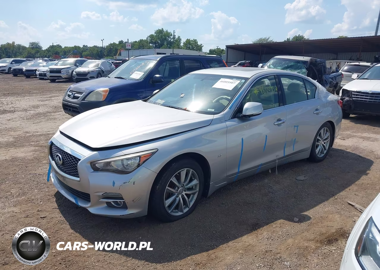 2015 Infiniti Q50 Premium VIN:JN1BV7AR1FM396587 - 2