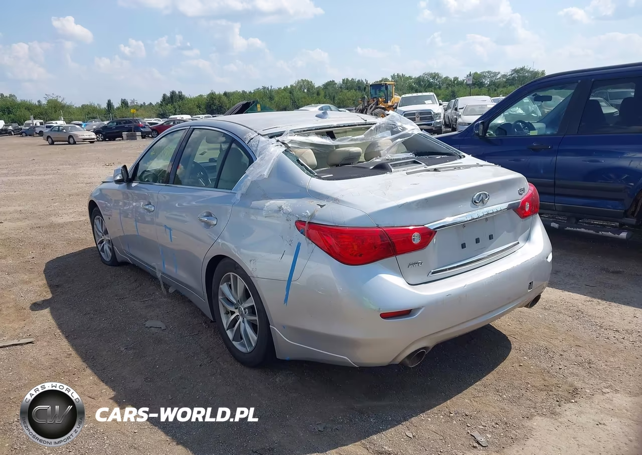 2015 Infiniti Q50 Premium VIN:JN1BV7AR1FM396587 - 3