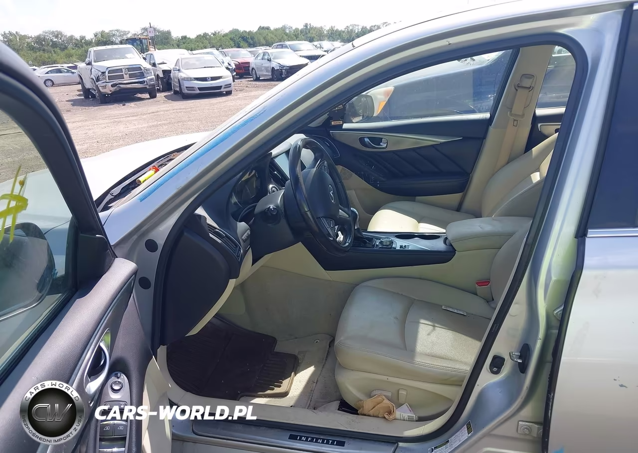 2015 Infiniti Q50 Premium VIN:JN1BV7AR1FM396587 - 5