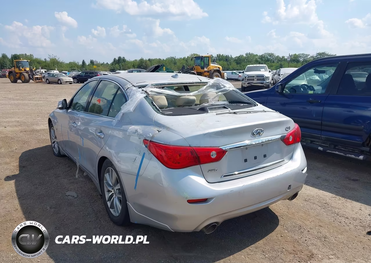 2015 Infiniti Q50 Premium VIN:JN1BV7AR1FM396587 - 6