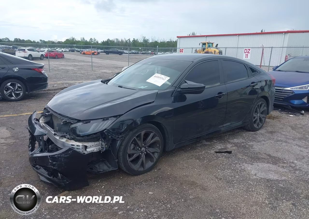 2019 Honda Civic Sport VIN:19XFC2F85KE049053 - 2