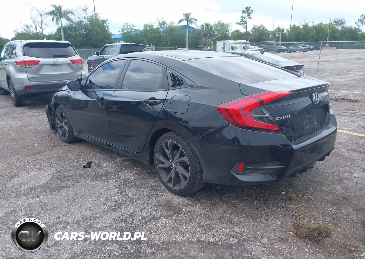 2019 Honda Civic Sport VIN:19XFC2F85KE049053 - 3