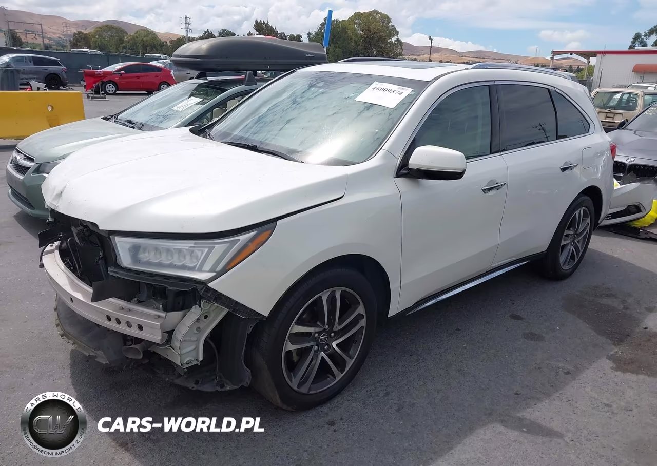 2017 Acura Mdx Advance Entertainment Pkgs VIN:5FRYD4H91HB012302 - 2