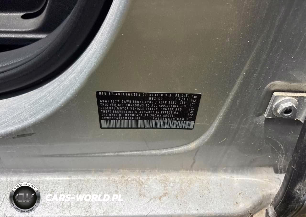 2014 Volkswagen Jetta Se VIN:3VWD17AJ9EM286169 - 9