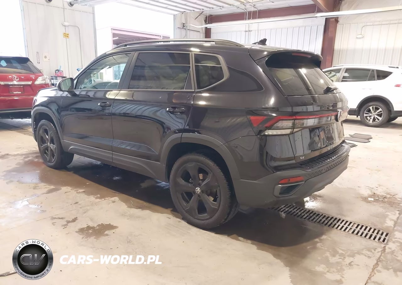 2025 Volkswagen Taos 1.5T Se Black VIN:3VV2C7B29SM003245 - 3