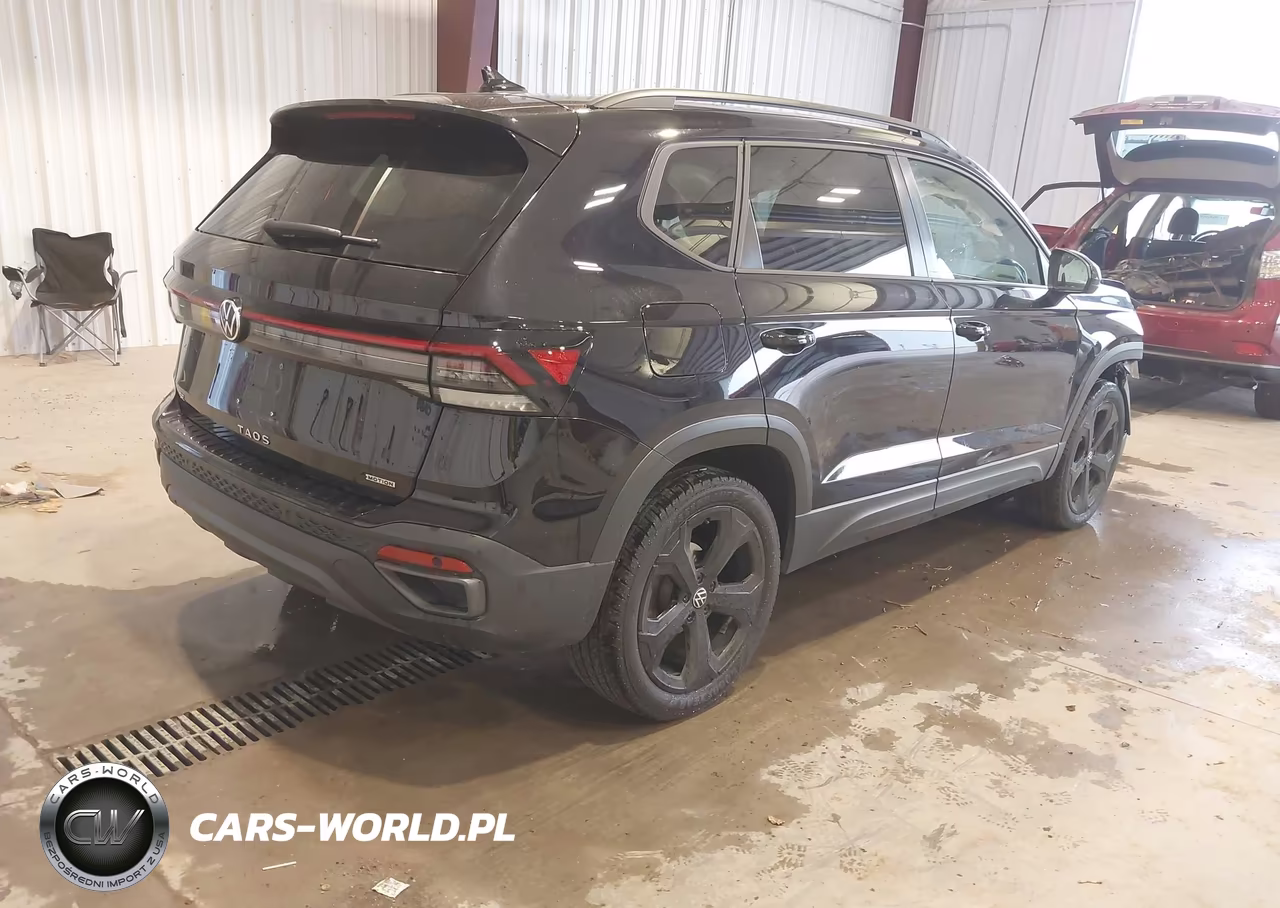 2025 Volkswagen Taos 1.5T Se Black VIN:3VV2C7B29SM003245 - 4