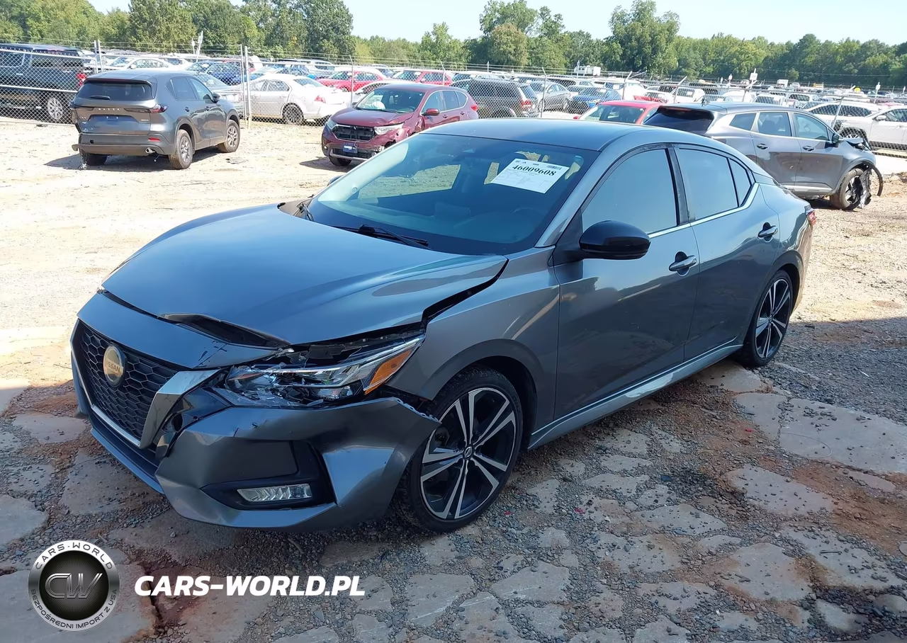 2021 Nissan Sentra Sr Xtronic Cvt VIN:3N1AB8DV9MY280972 - 2