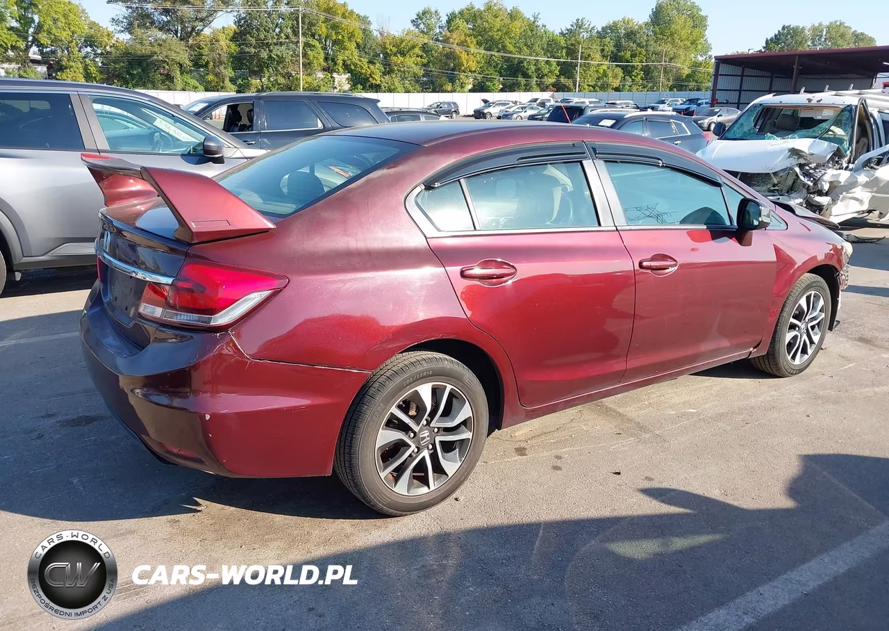 2013 Honda Civic Ex VIN:19XFB2F80DE274860 - 4