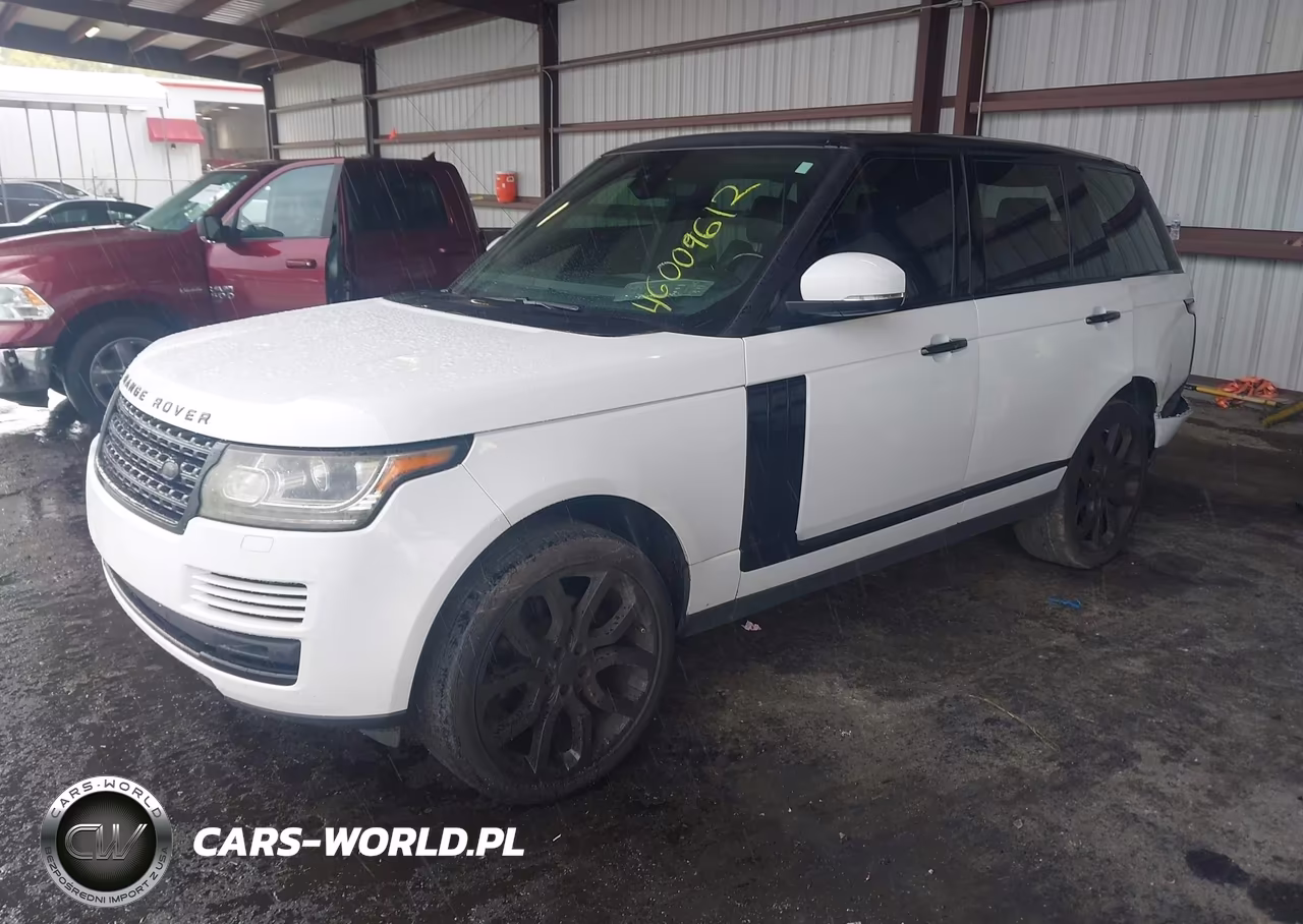 2017 Land Rover Range Rover 3.0L V6 Turbocharged Diesel Hse Td6 VIN:SALGS2FK8HA327418 - 2