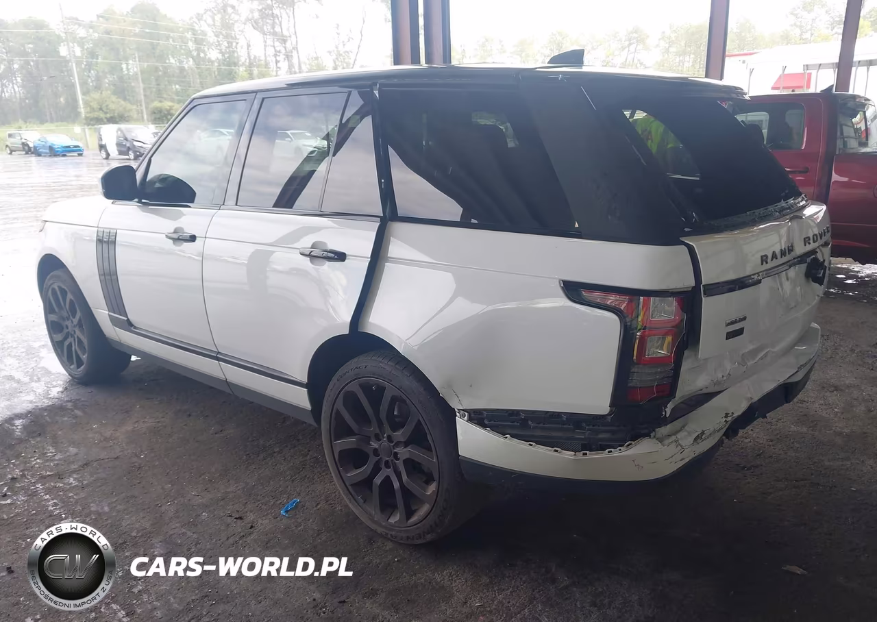 2017 Land Rover Range Rover 3.0L V6 Turbocharged Diesel Hse Td6 VIN:SALGS2FK8HA327418 - 3