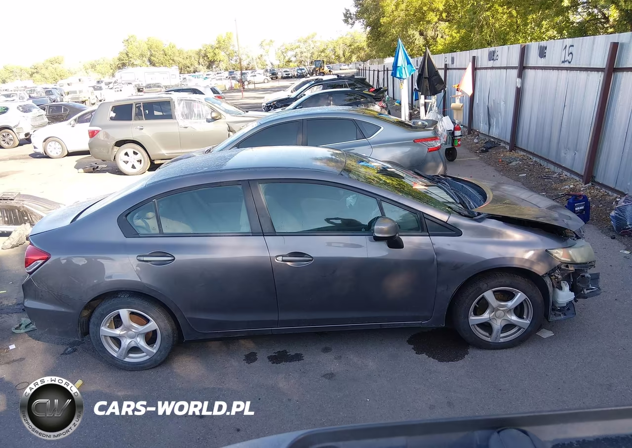 2013 Honda Civic Lx VIN:19XFB2F56DE226124 - 14