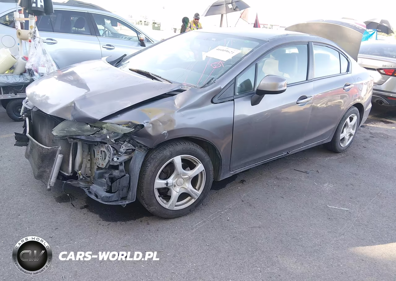 2013 Honda Civic Lx VIN:19XFB2F56DE226124 - 2
