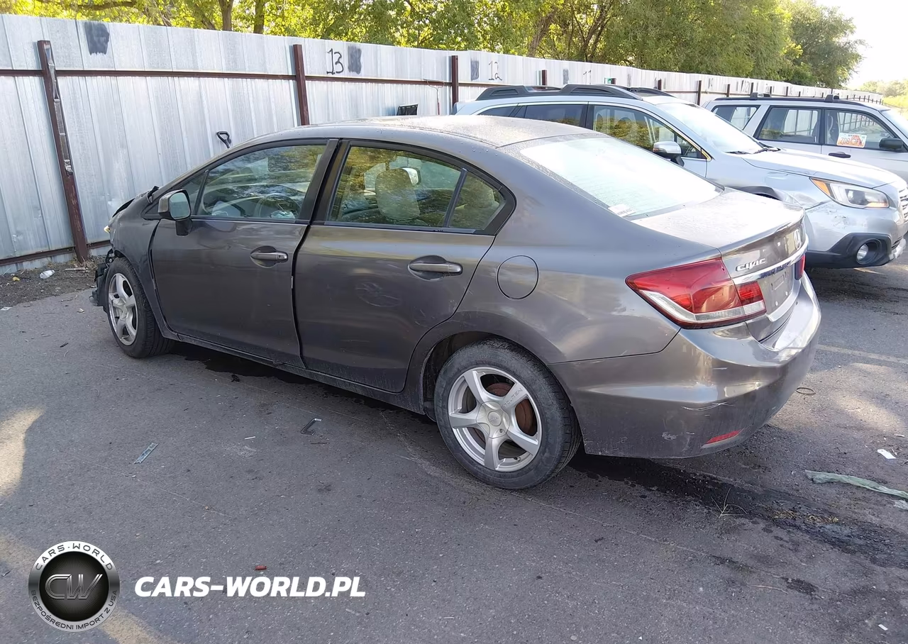 2013 Honda Civic Lx VIN:19XFB2F56DE226124 - 3