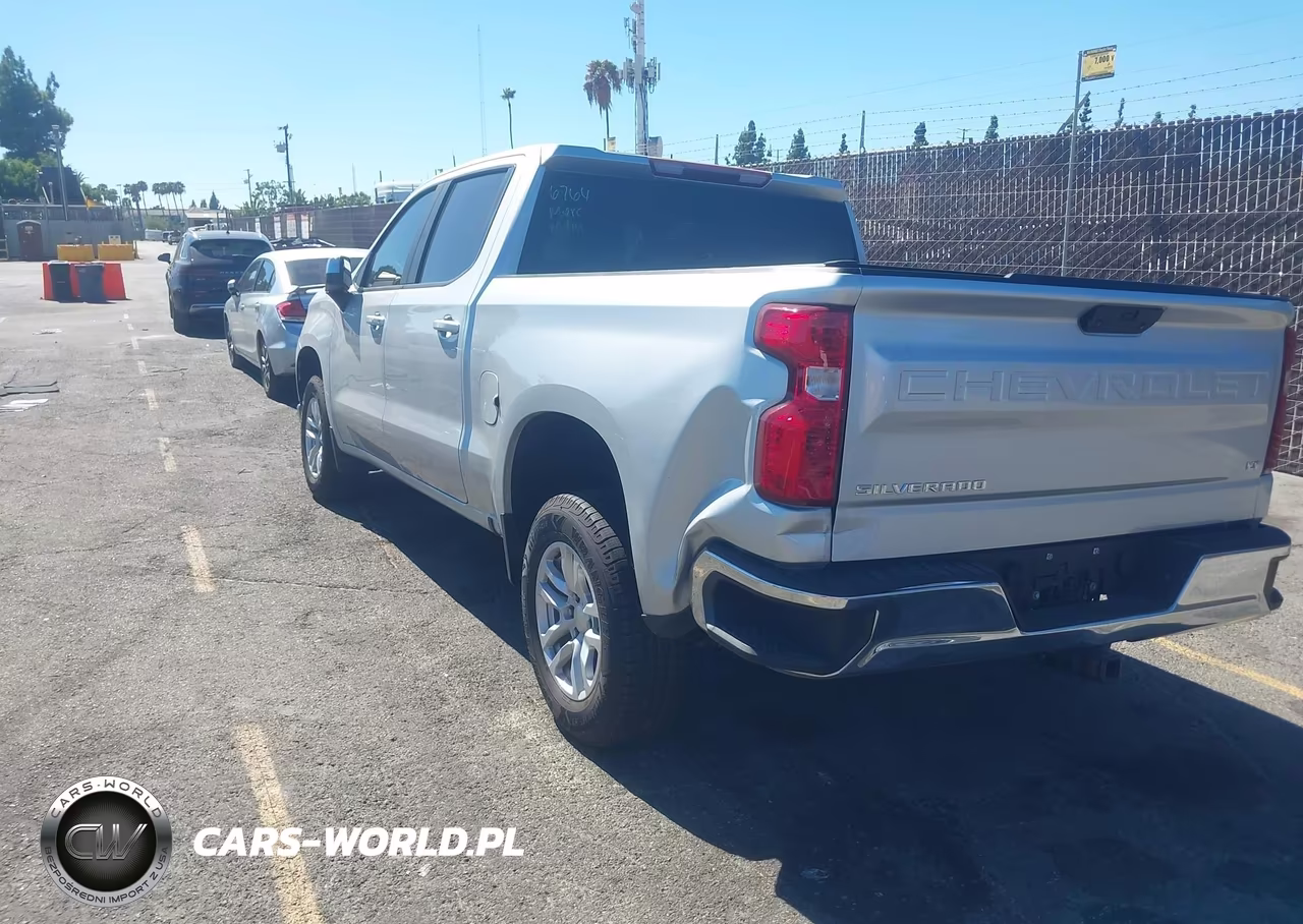 2022 Chevrolet Silverado 1500 Ltd 2Wd Short Bed Lt VIN:1GCPWCED7NZ232219 - 3