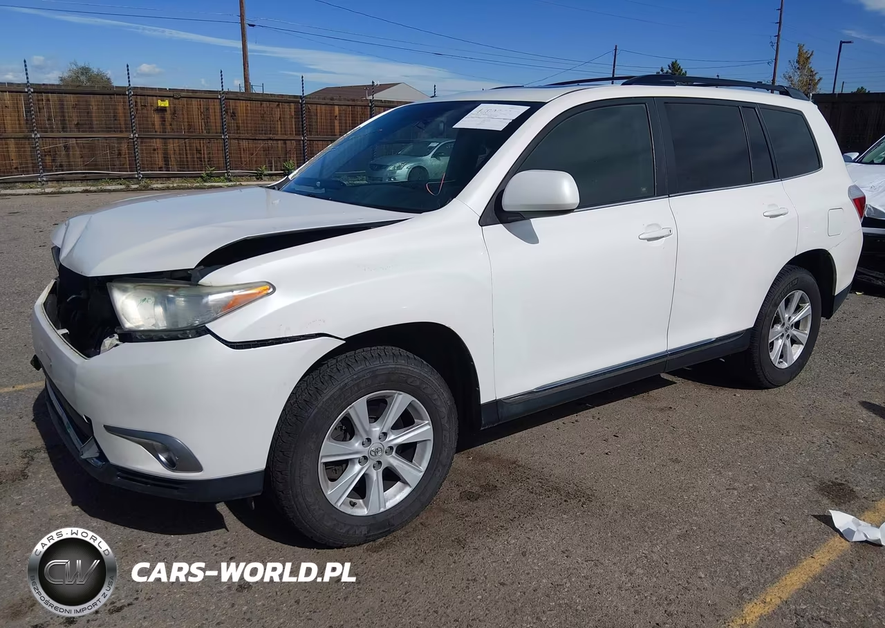 2013 Toyota Highlander Se V6 VIN:5TDBK3EH3DS240942 - 2