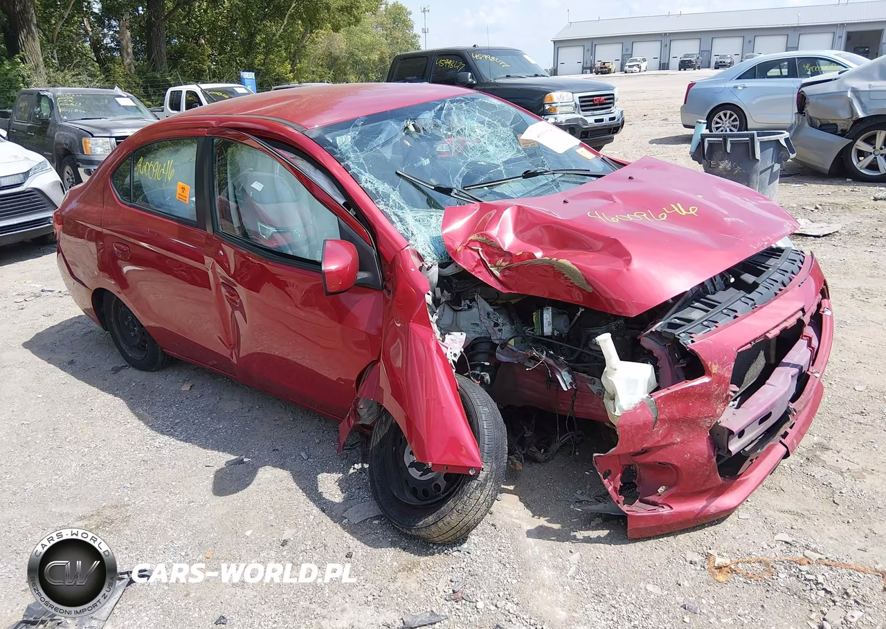 2017 Mitsubishi Mirage G4 Es VIN:ML32F3FJ7HHF14598 - 1