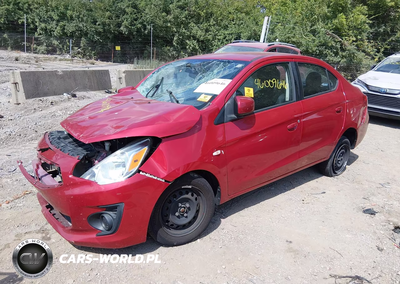 2017 Mitsubishi Mirage G4 Es VIN:ML32F3FJ7HHF14598 - 2
