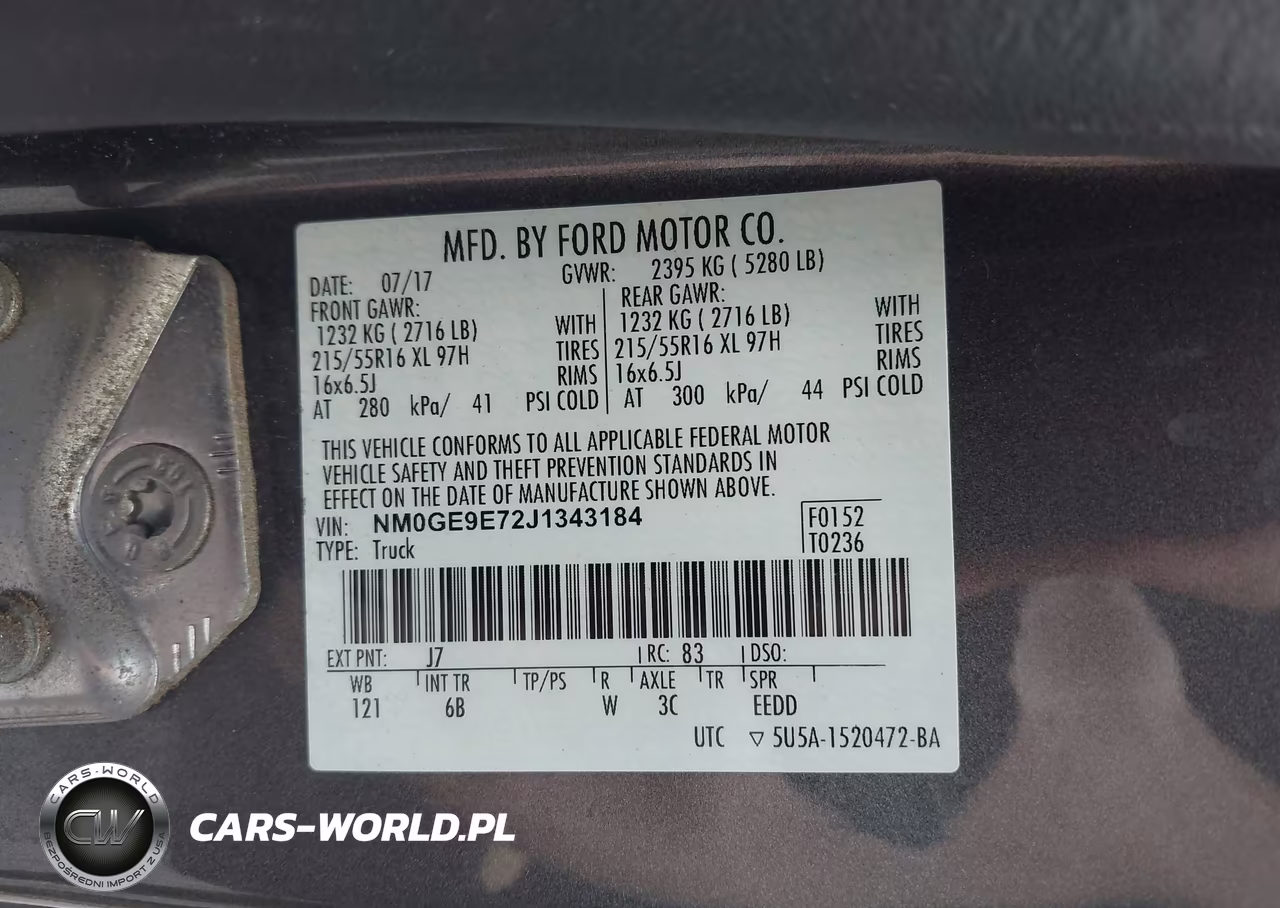 2018 Ford Transit Connect Xl VIN:NM0GE9E72J1343184 - 9