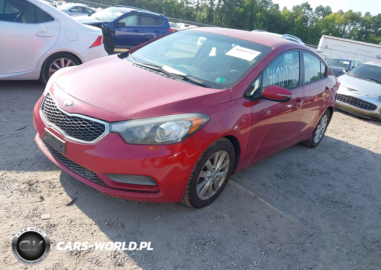 2015 Kia Forte Lx VIN:KNAFX4A65F5396533 - 2