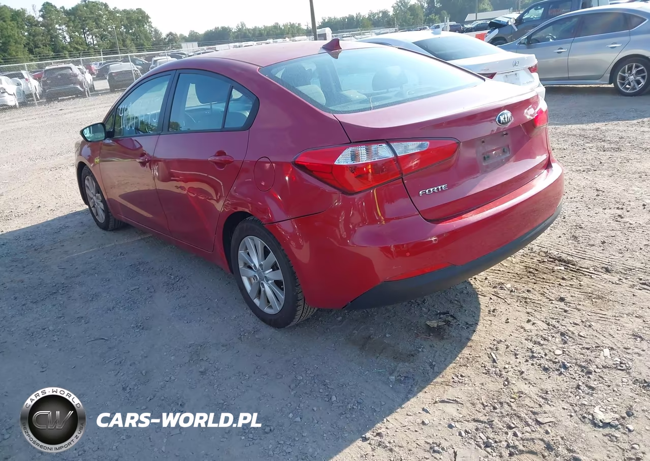 2015 Kia Forte Lx VIN:KNAFX4A65F5396533 - 3