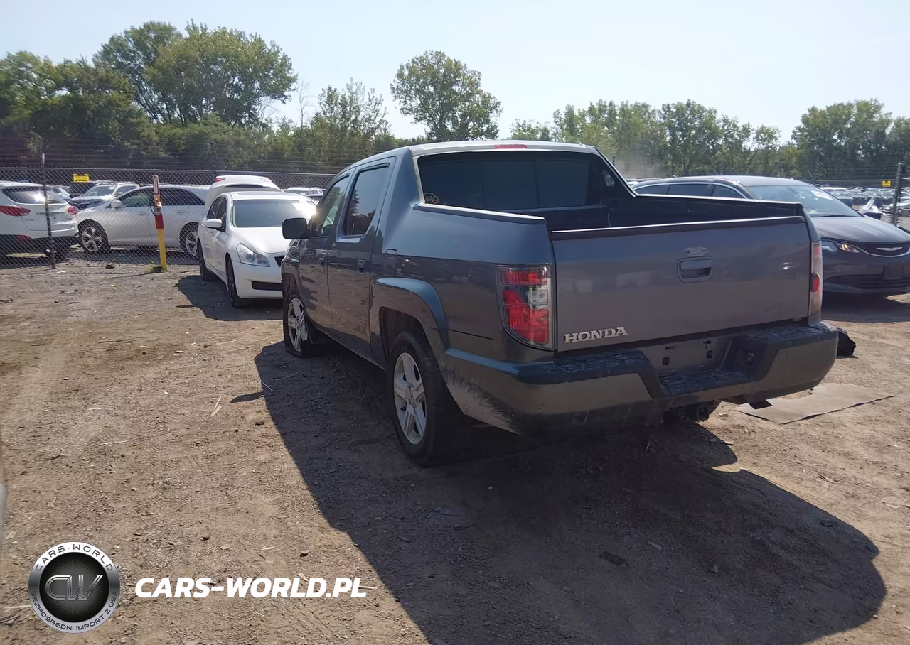 2012 Honda Ridgeline Rtl VIN:5FPYK1F53CB456660 - 3