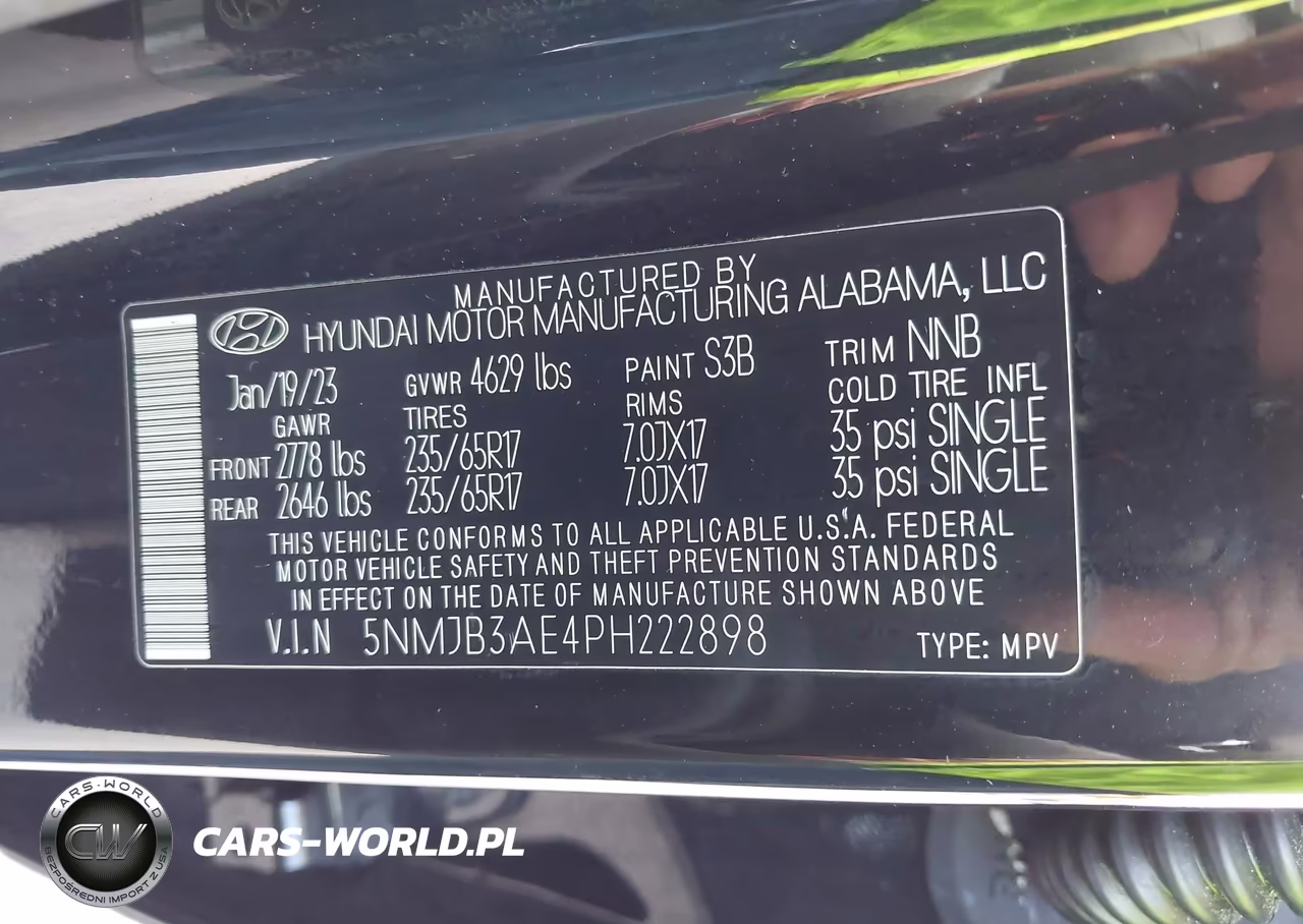 2023 Hyundai Tucson Sel VIN:5NMJB3AE4PH222898 - 9