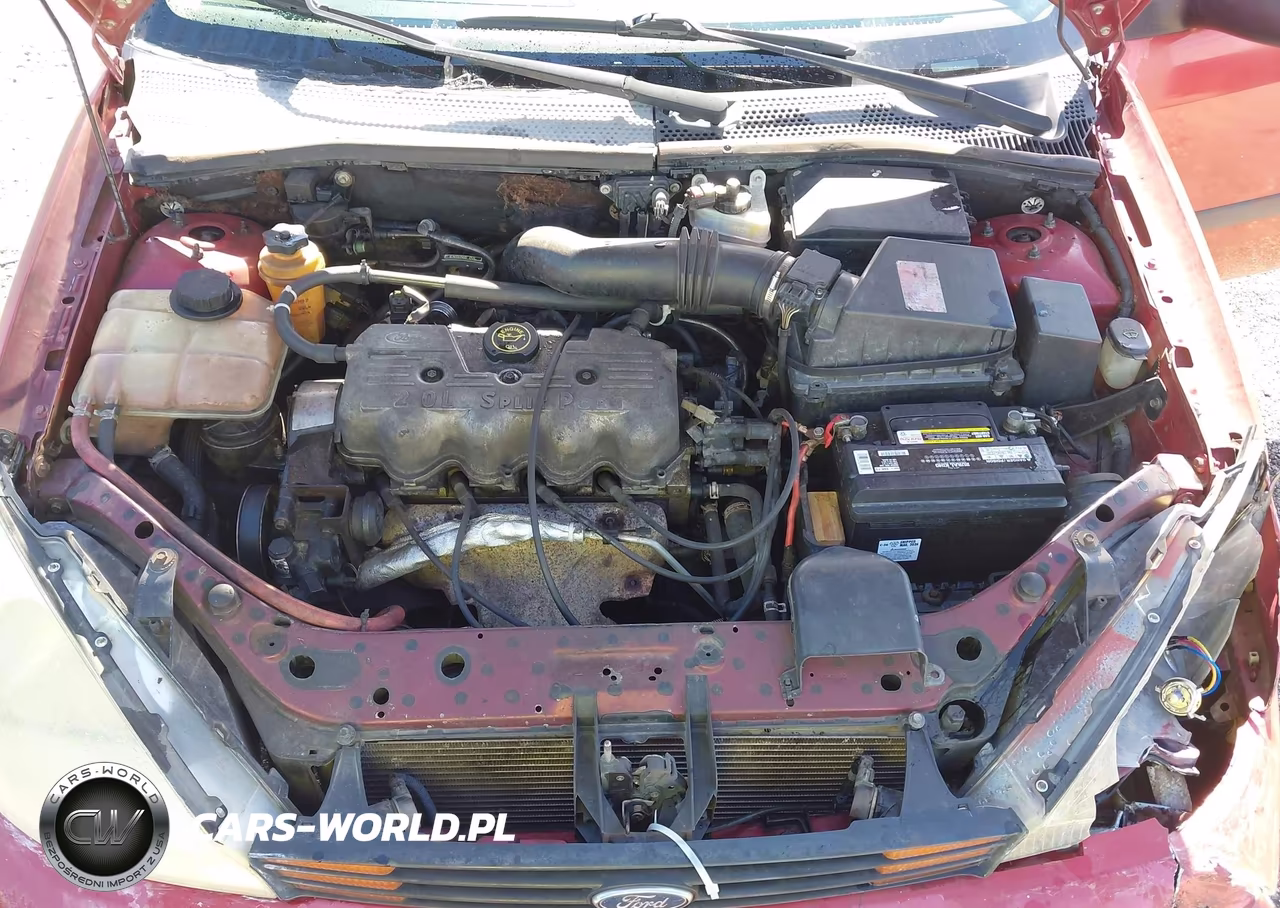 2000 Ford Focus Lx VIN:1FAFP33P9YW178195 - 10