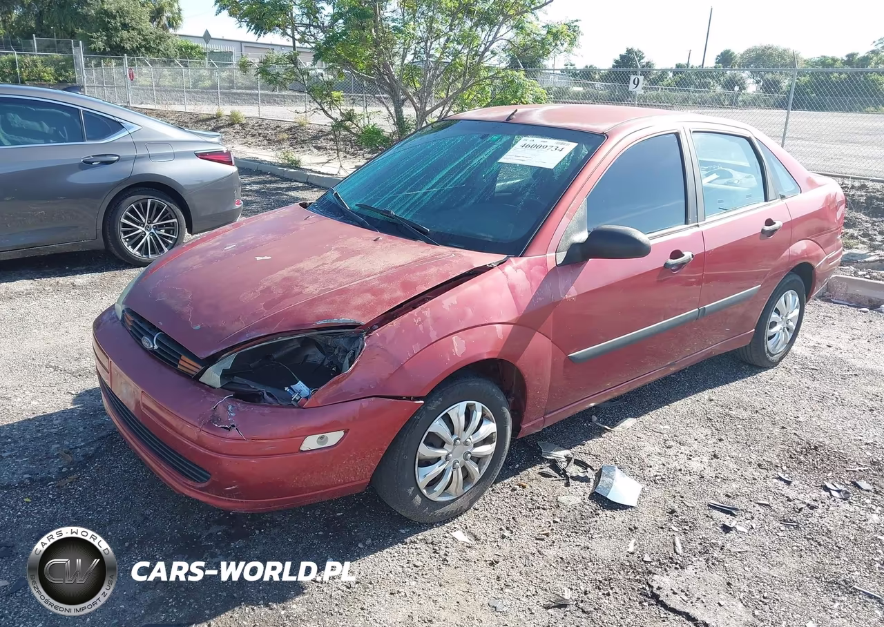 2000 Ford Focus Lx VIN:1FAFP33P9YW178195 - 2
