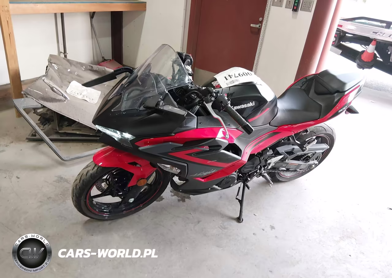 2025 Kawasaki Ex500 VIN:ML5EXGG15SDA43282 - 2