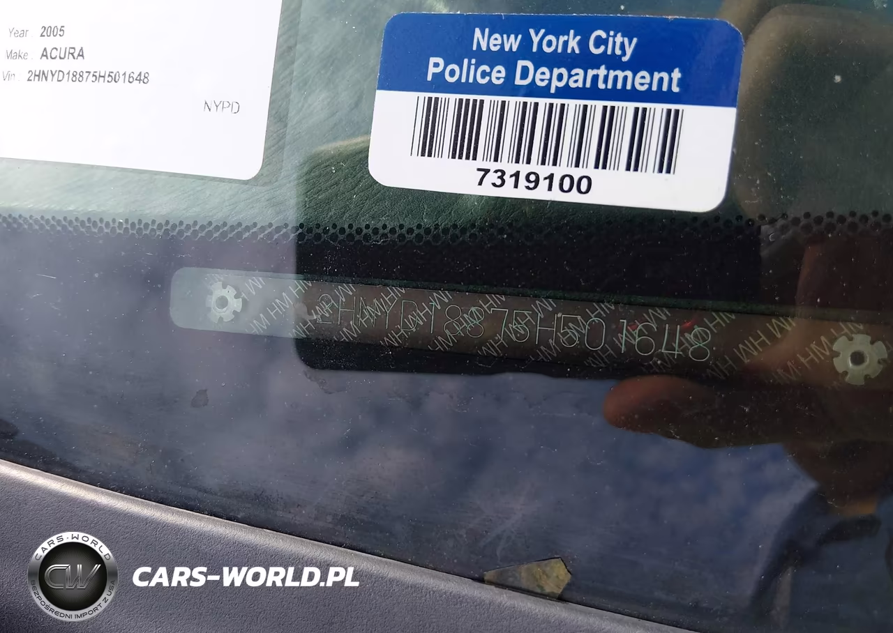 2005 Acura Mdx VIN:2HNYD18875H501648 - 11