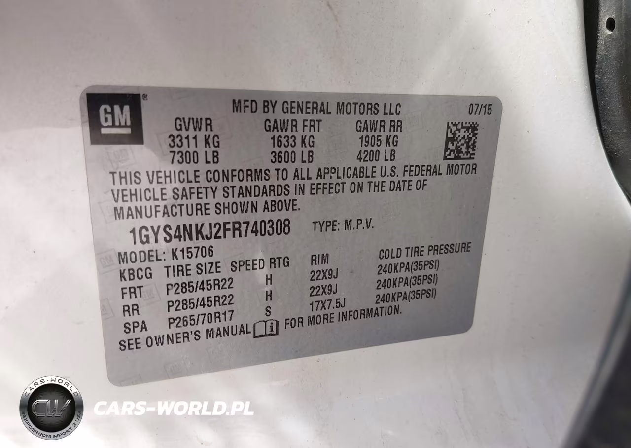 2015 Cadillac Escalade Premium VIN:1GYS4NKJ2FR740308 - 9