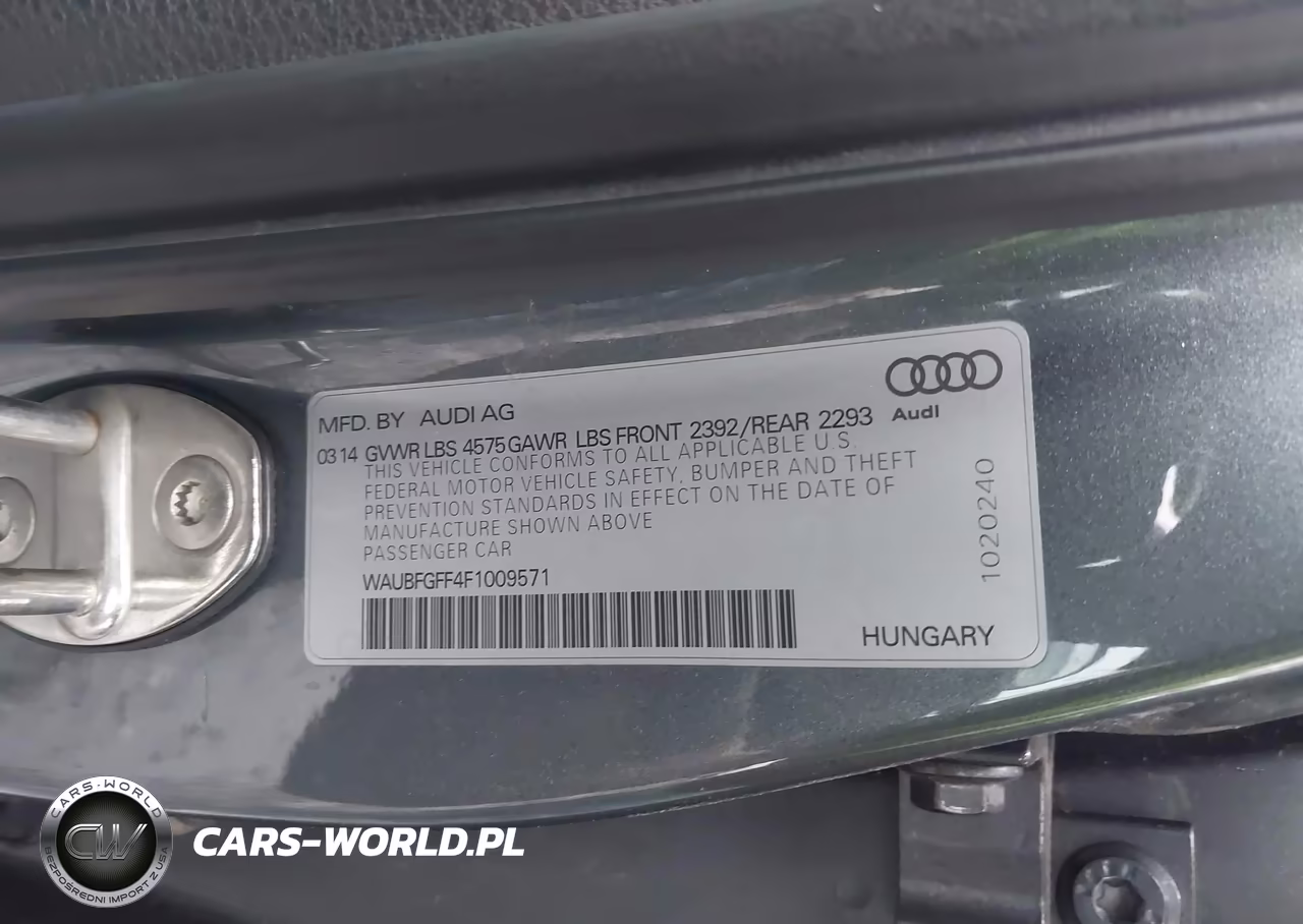 2015 Audi A3 2.0T Premium VIN:WAUBFGFF4F1009571 - 9