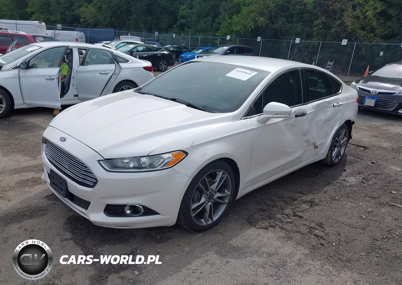 2015 Ford Fusion Titanium VIN:3FA6P0K91FR110300 - 2